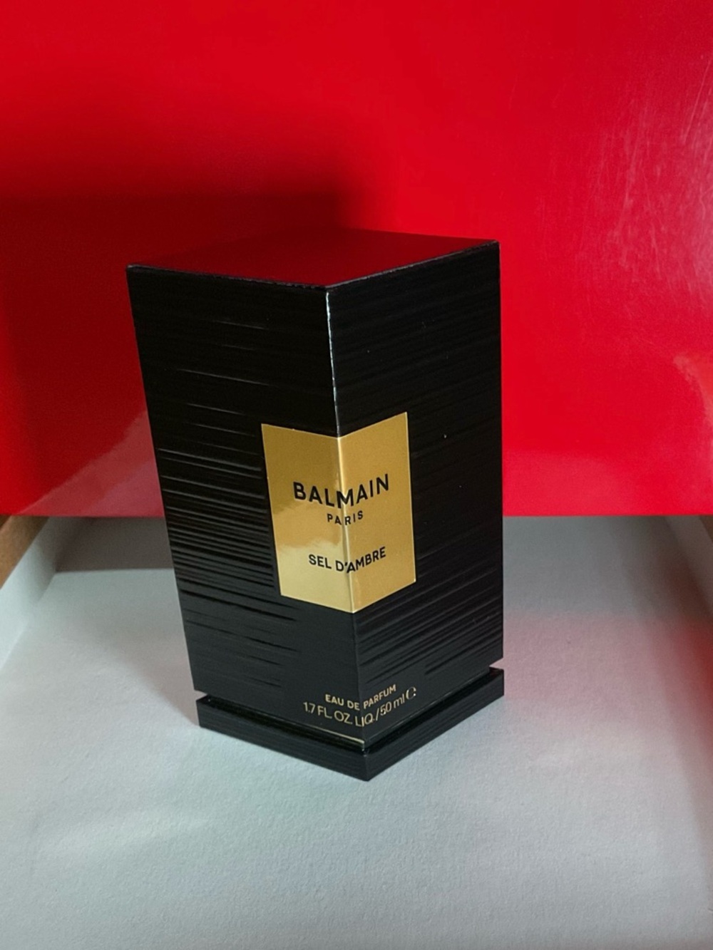 New & Sealed: Balmain Sel D'Ambre